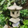 Japanese Garden Lantern -36cm Cast Concrete Pagoda -Handmade Dublin Image 2