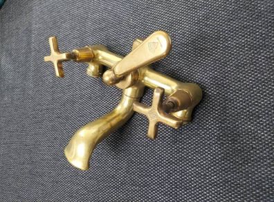 Antique Water Faucet / Mixer Tap - SOLID BRASS