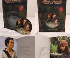 Pirates Of The Caribbean Hardback Book & Cd