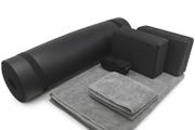 6 Piece Yoga Mat Set - www.fitnessequipmentcork.ie