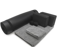 6 Piece Yoga Mat Set - www.fitnessequipmentcork.ie