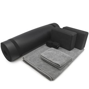 6 Piece Yoga Mat Set - www.fitnessequipmentcork.ie
