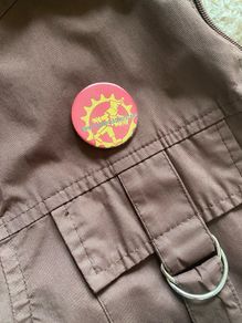 Red Camden Palace Hotel Badge / Pin