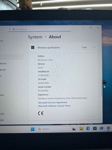 Lenovo ThinkPad T14 Gen 1 Ryzen 5 PRO 16GB RAM  256GB SSD Excellent Battery