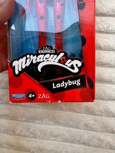 Zag Heroez Miraculous Ladybug Doll Playmates Toys Action Figure Damaged Box Please see photos
