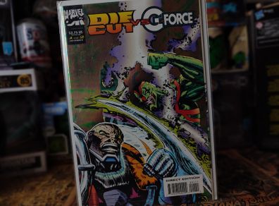 Die-Cut Vs. G-Force ! First Issue ! Gold Foil ! 1993 ! by Marvel !