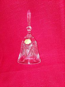 Vintage Germany Crystal Bell