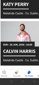 Sun 28th June Malahide Castle