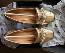 Women's Very Heeled Loafer Shoes - EU size 37