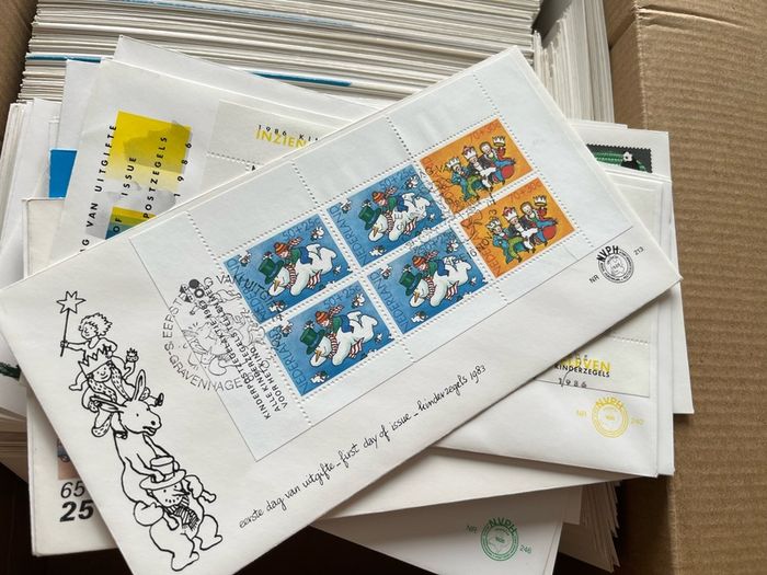 FDC collection Netherlands (approx 700)