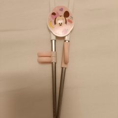 Children kids training metal chopsticks