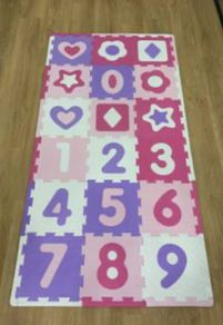 PINK foam playmat