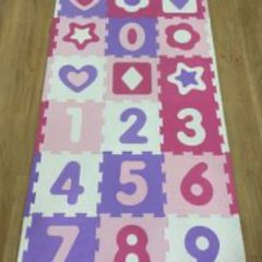 PINK foam playmat