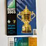 Rugby World Cup 2003 Programmes and tickets for Ireland's entire five match run. Image 2