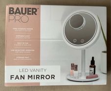 Bauer LED Mirror with Fan & Magnifying Mirror