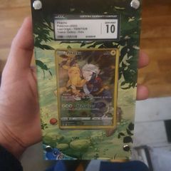 pokemon pikachu TG05 CGC 10 with extended arr frame
