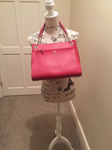 Modalu Red Leather Bag