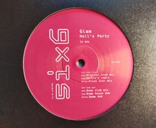 RESERVED - Glam - Hell's Party - Six6 Records - Quintessential Dublin Classic!