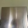 Stainless steel splashback Image 2