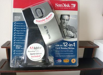 Sandisk 12 In 1 USB 2.0 Card Reader - SDDR-89-E15 - still in sealed packaging