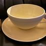 Set of  2 Large Cappuccino Cups & Saucers Image 3