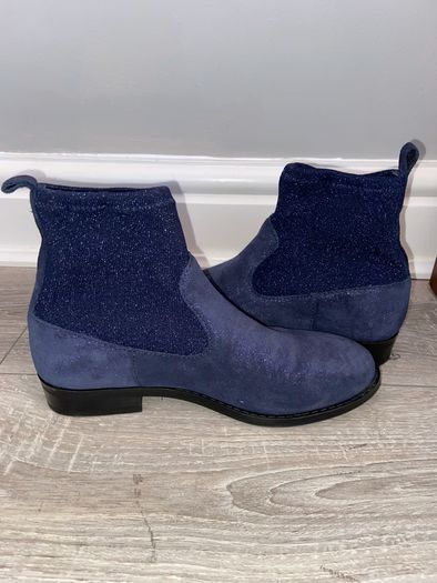 Navy boots