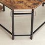 Computer Desk, L-Shaped Corner Desk, Gaming Desk, Workstation with 2 Storage Shelves for Home Office, Space-Saving, Easy to Assemble, Rustic Brown and Black Image 6
