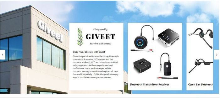 Giveet Bluetooth 5.3 Headset with Detachable Microphone, Wireless Headset w/DSP Noise Cancelling Mic for Phone PC Laptop, Open Ear Comfort Headphones for Office Home Working Driving Running, 12 Hrs