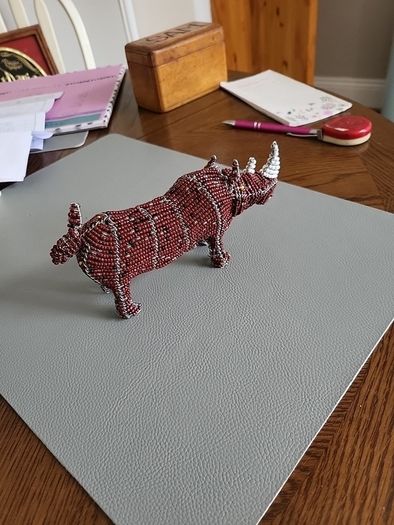Arts and crafts rhino
