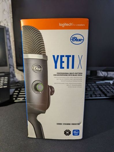 Microphone Logitech Blue Yeti X