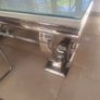 Marble top dining table with 6 chairs Image 6
