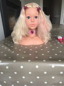 Girls doll head