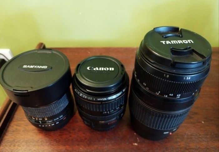 Canon Lenses ( 2 ) + Accessories.