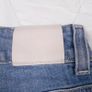Paige Medium Blue Sasha Ankle High-Waisted Wide Leg Turn up Jeans Size 25 Image 8