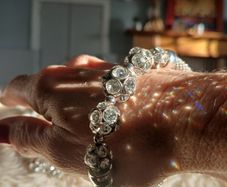 Necklace and matching bracelet