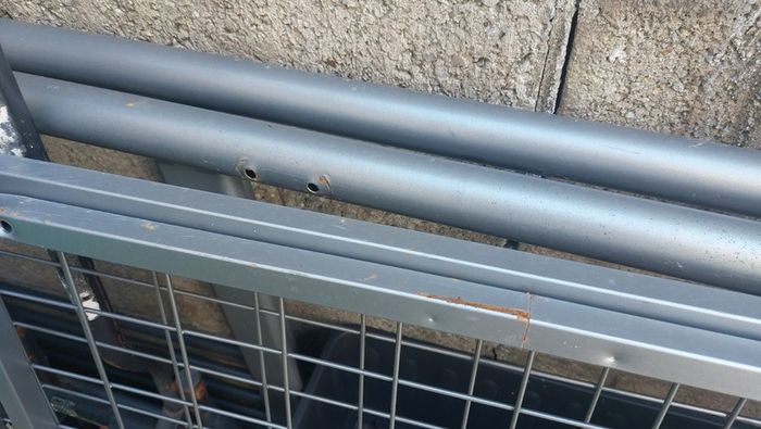Metal loft bed, Single (Ikea) FREE