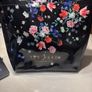 Ted Baker Black Patent with Floral Pattern Large Tote / Shopper Bag - as new condition Image 5