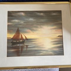 Original 1987 Painting by Helen Mulkerns