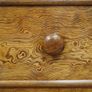 Superb Victorian Figured Pitch Pine Chest of Drawers Image 6