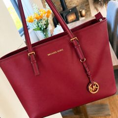 Genuine Michael Kors Burgundy Tote