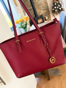 Genuine Michael Kors Burgundy Tote