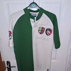testimonial jersey signed