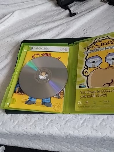 The simpsons, xbox360 game, rare collectable