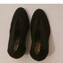 Cefalu Brumabe Black Suede Leather Court Shoes EU35 UK2 Block Heel BNIB  CAN POST Image 6
