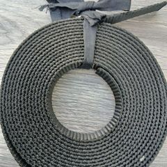 5 m roll of black woven Polypropylene