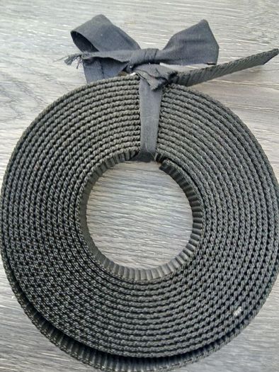 5 m roll of black woven Polypropylene