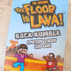 Goliath 2023 The Floor Is Lava! Rock Rumble Card Game 2-4 Players 5+