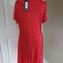 polkadot boohoo dress Image 3