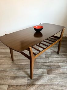 Vintage Retro Mid Century Nathan Coffee Table