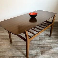 Vintage Retro Mid Century Nathan Coffee Table